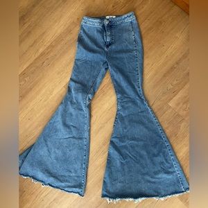 Free people womens flare jeans